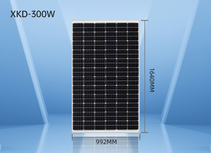 DSBsolar Single Crystal Solar Panel 300W Single Crystal 12V Photovoltaic Panel Power Generation System Solar Power Generation Panel