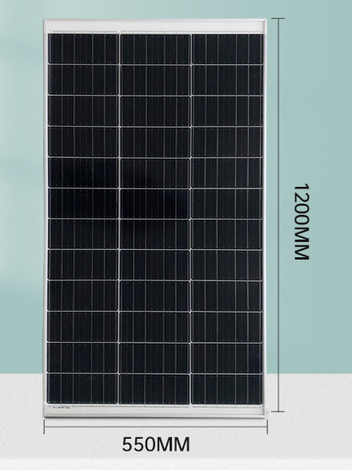 DSBsolar 18V100W Single Crystal Solar Photovoltaic Panel Power Generation Panel Photovoltaic Modules Can Be Charged 12V Battery
