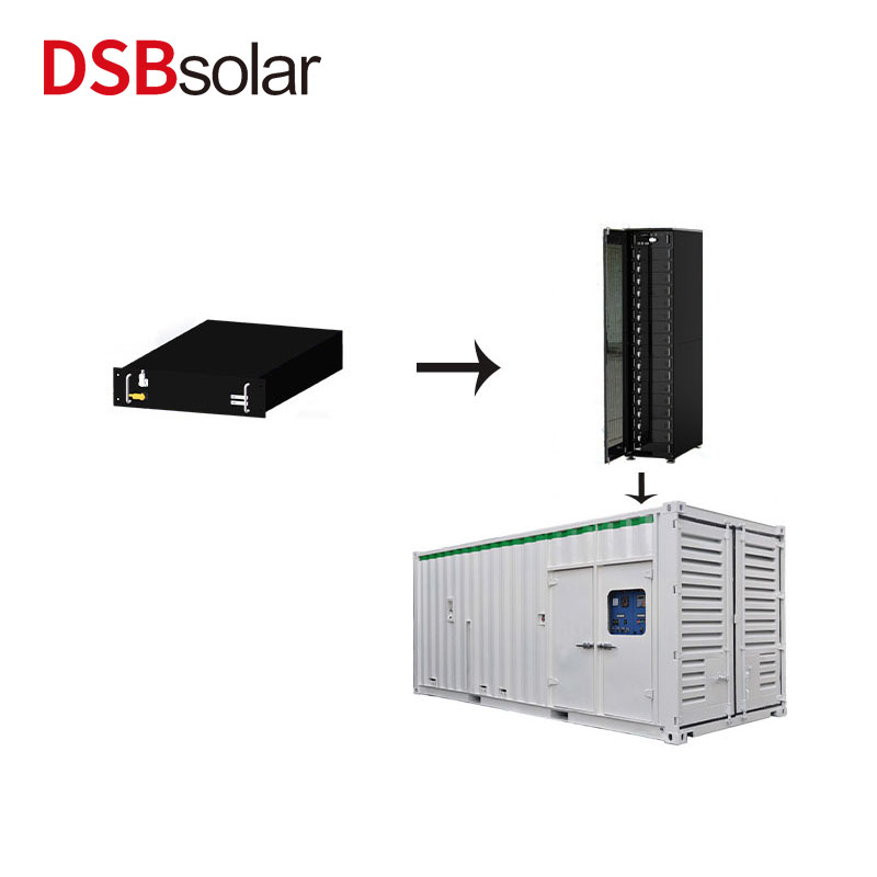 DSBsolar 1Mw/4Mwh Storage Container System Large Energy Storage Power Supply Industrial And Commercial Energy Storage Backup Power Supply