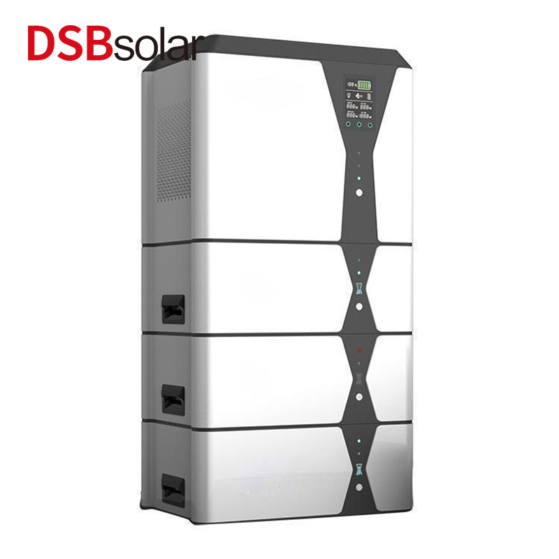 DSBsolar 3Kw / 5Kw / 10Kw Stacked Lithium Iron Phosphate Home Energy Storage Battery Solar Off-Grid Energy Storage System - Paidu Group