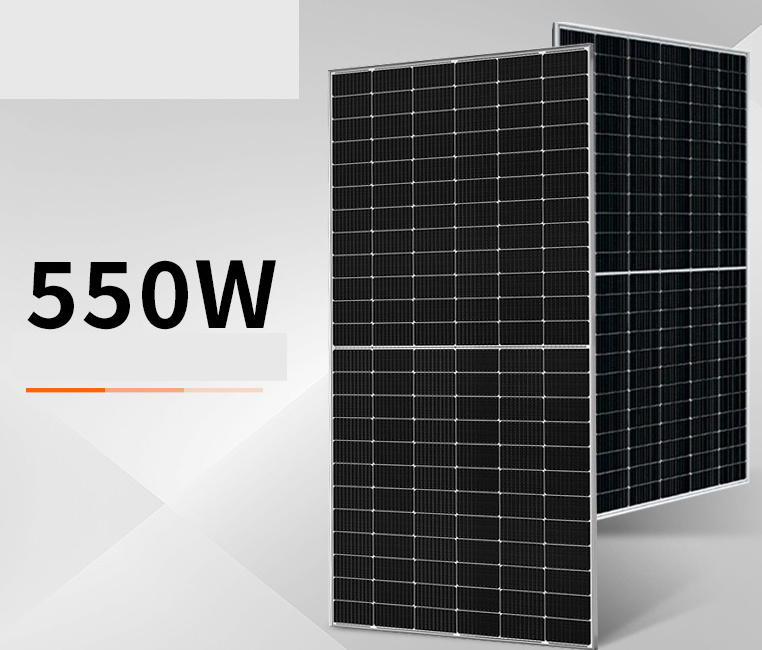 DSBsolar Single Crystal 550W Household Photovoltaic Solar Panel Panel Photovoltaic Panel Power Generation Panel