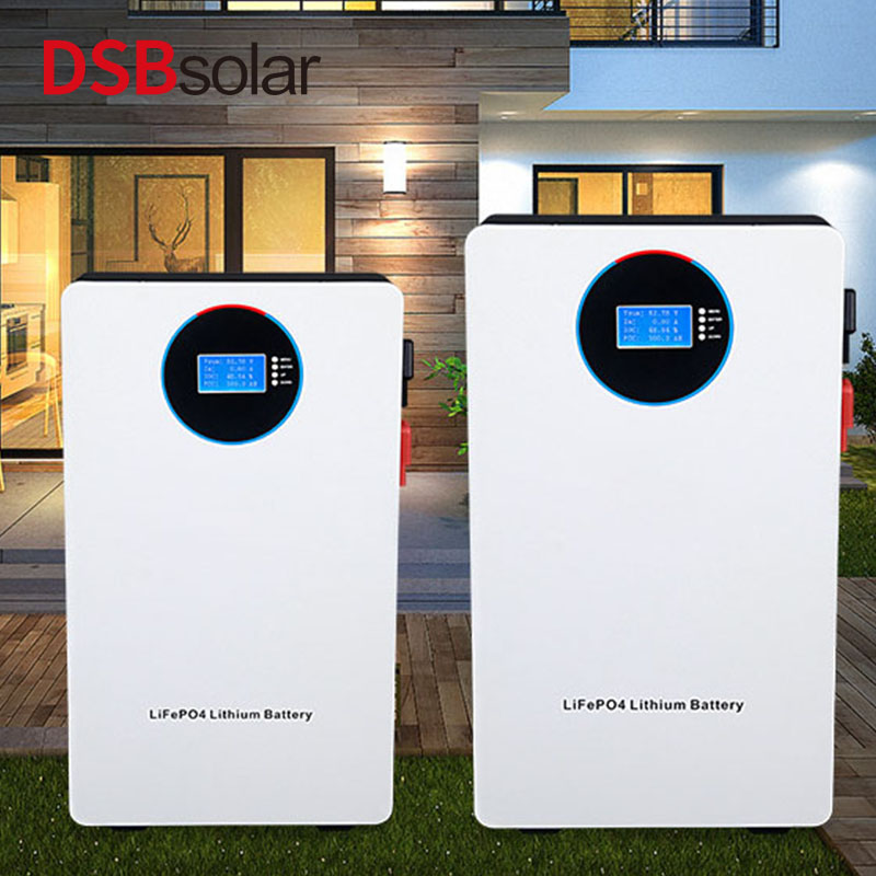 DSBsolar Energy Battery 51.2V10Kwh Solar Wall Mounted Home Energy Storage Lithium Iron Phosphate Battery"