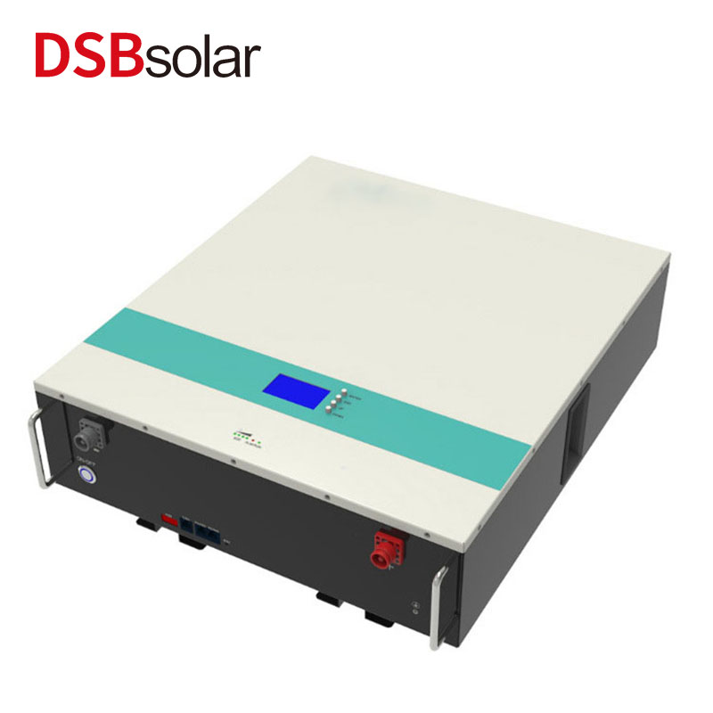 DSBsolar 51.2V100Ah Wall-Mounted Home Energy Storage Solar Photovoltaic Power Generation Lithium Iron Phosphate 5Kwh Energy Storage Lithium Battery