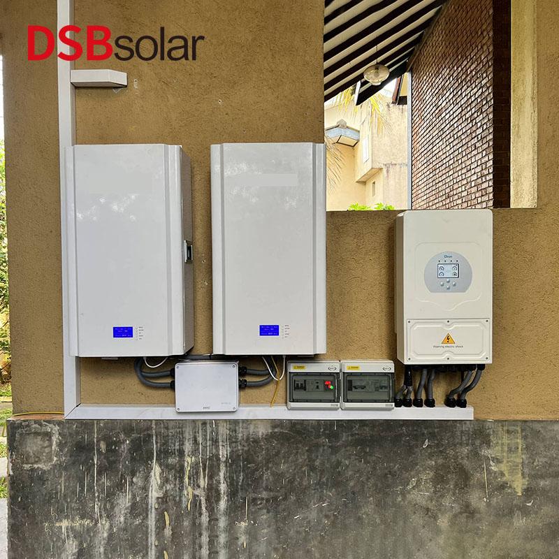DSBsolar Solar Energy Storage Battery System Wall-Mounted Energy Storage Battery Lithium Iron Phosphate Home Energy Storage Battery