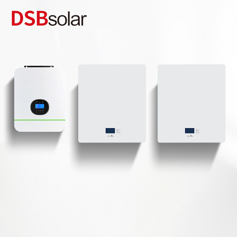 DSBsolar 51.2V100Ah Wall-Mounted Home Energy Storage Solar Photovoltaic Power Generation Lithium Iron Phosphate 5Kwh