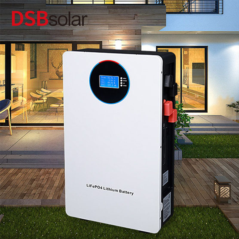 DSBsolar Energy Battery 51.2V10Kwh Solar Wall Mounted Home Energy Storage Lithium Iron Phosphate Battery"