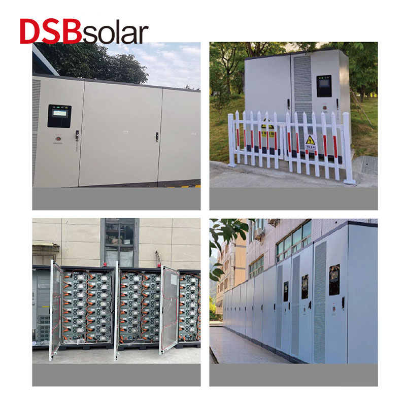 DSBsolar 250Kw/430Kwh Industrial And Commercial Energy Storage System Solar Photovoltaic High Voltage Energy Storage Lithium Battery Pack Energy Storage Cabinet
