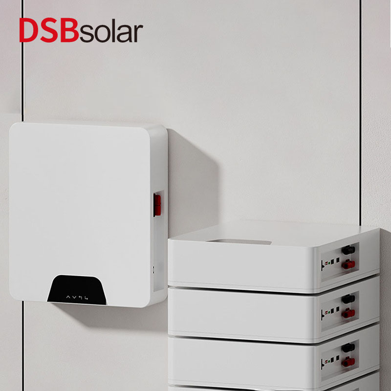 DSBsolar Wall-Mounted Energy Storage Battery Solar Photovoltaic Power Generation 5Kwh Lithium Iron Phosphate Battery 48V100 Ah Home Energy Storage