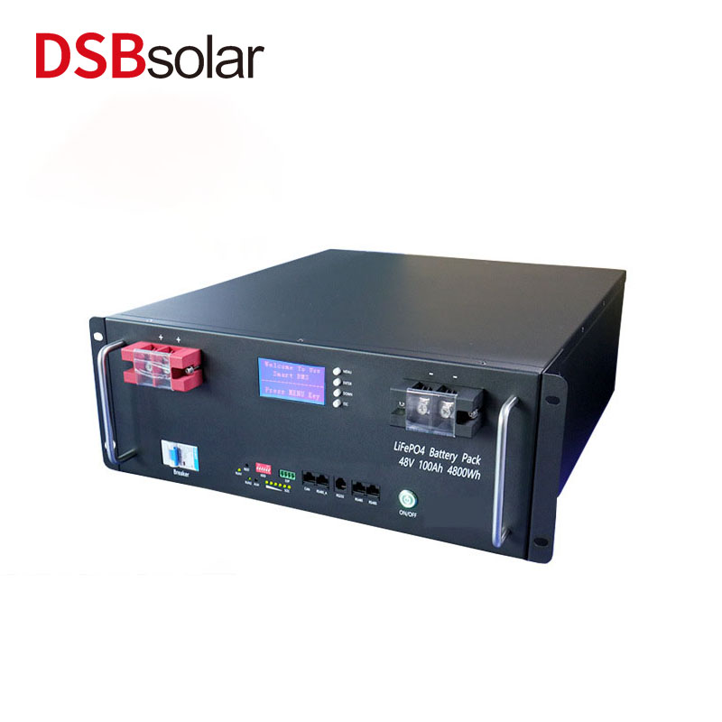 DSBsolar Direct Supply 48V100A Lithium Iron Phosphate Energy Storage Battery Solar Powered Photovoltaic Rack-Type Home Energy Storage System