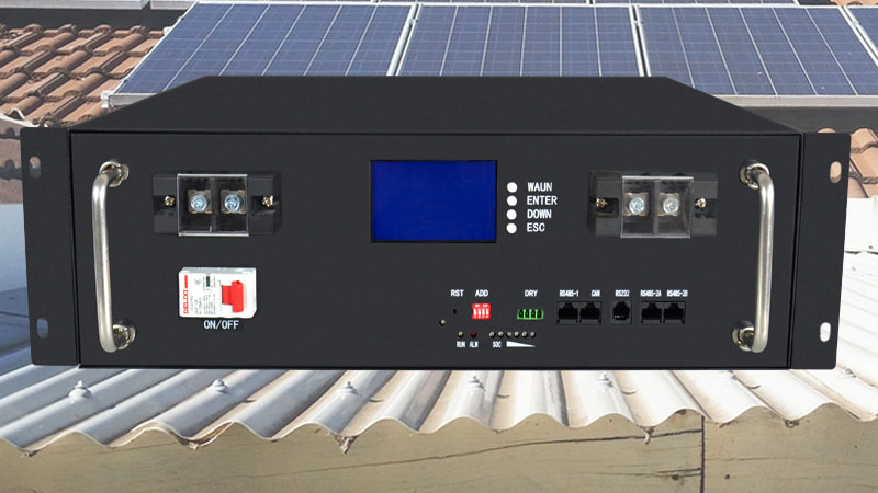 DSBsolar 51.2V100Ah Rack Mounted Energy Storage Battery Pv Power Generation System Pv Power Station Lithium Iron Phosphate Battery Bms