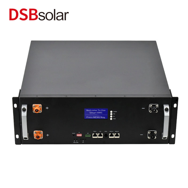 DSBsolar 48V Energy Storage Lithium Battery Solar Photovoltaic Power Generation Home Energy Storage System Rack Lithium Iron Phosphate Battery Pack