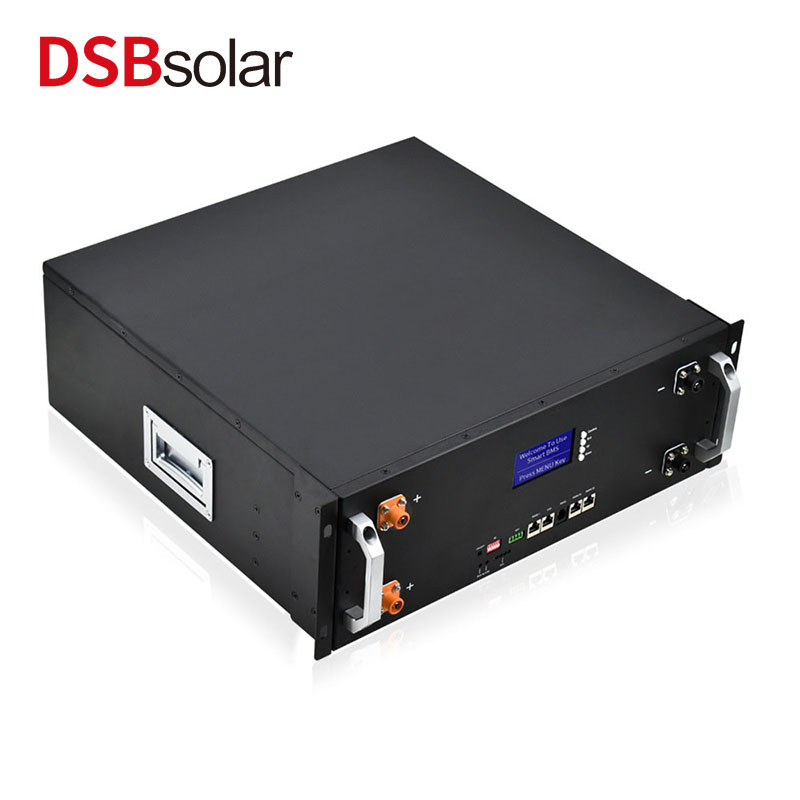 DSBsolar 48V Energy Storage Lithium Battery Solar Photovoltaic Power Generation Home Energy Storage System Rack Lithium Iron Phosphate Battery Pack