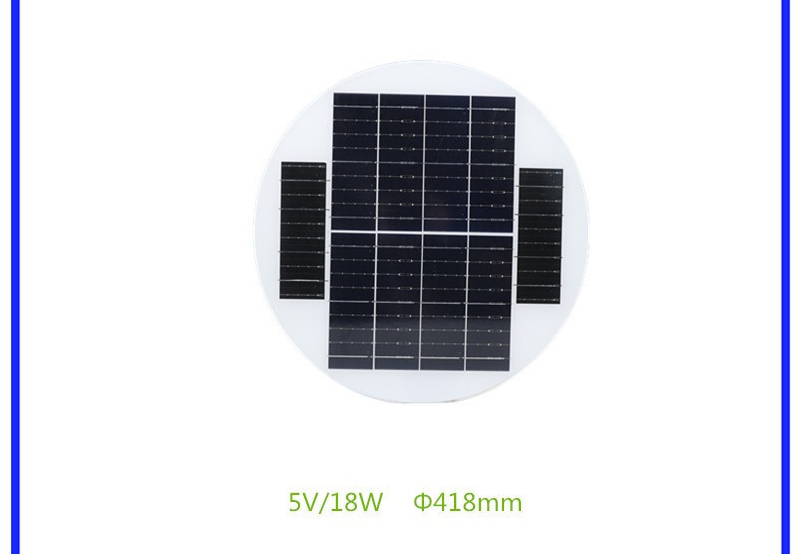DSBsolar Solar Panel Source Manufacturers Small Panel Solar Monitoring Charging Treasure Outdoor Garden Light Projection Light Volt Battery