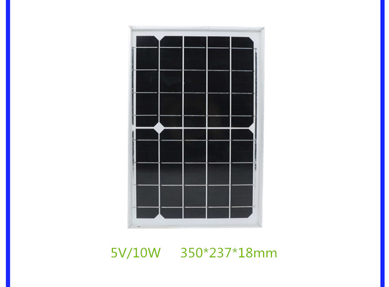 DSBsolar Solar Panel Source Manufacturers Small Panel Solar Monitoring Charging Treasure Outdoor Garden Light Projection Light Volt Battery