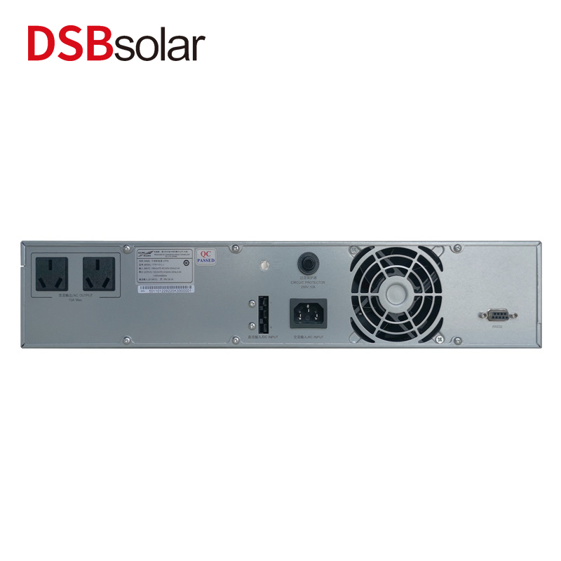 DSBsolar Rack Ups Uninterruptible Power Supply 1Kva 900W The Server In The Equipment Room Monitors The Ups