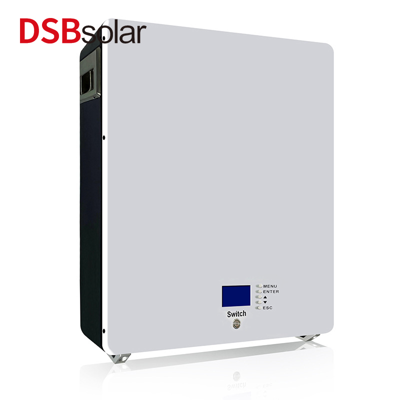 DSBsolar 51.2V48V100Ah200Ah Wall-Mounted Solar Home Energy Storage Lithium Iron Phosphate Battery Emergency Power Supply