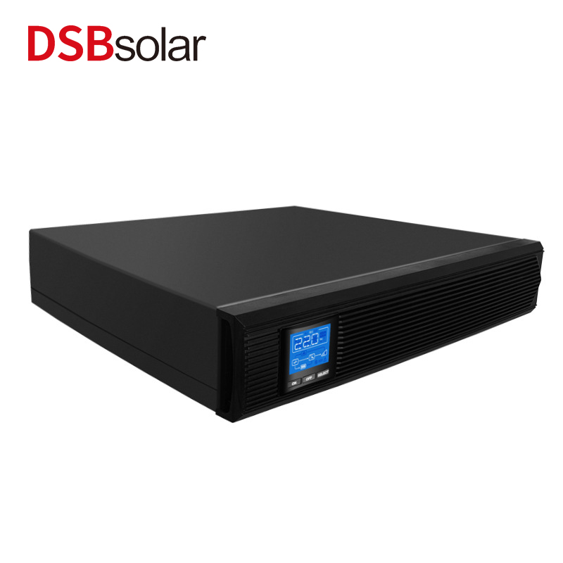 DSBsolar Rack Ups Uninterruptible Power Supply 1Kva 900W The Server In The Equipment Room Monitors The Ups