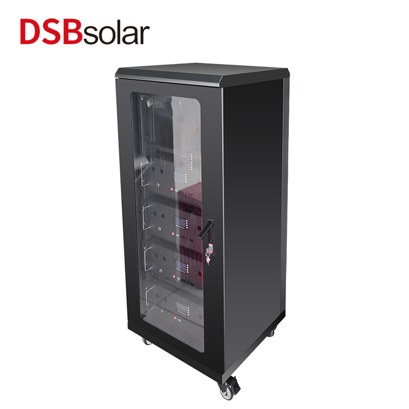 DSBsolar 48V51.2V100Ah200Ah Lithium Iron Phosphate Rack Solar Photovoltaic Energy Storage Large Capacity Lithium Battery