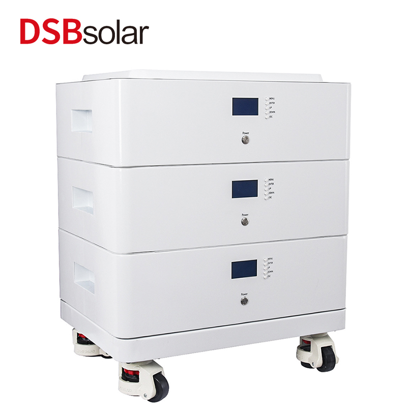 DSBsolar Stacked Lithium Iron Phosphate Battery Home Energy Storage Power Plant 15Kwh Solar Energy Storage System