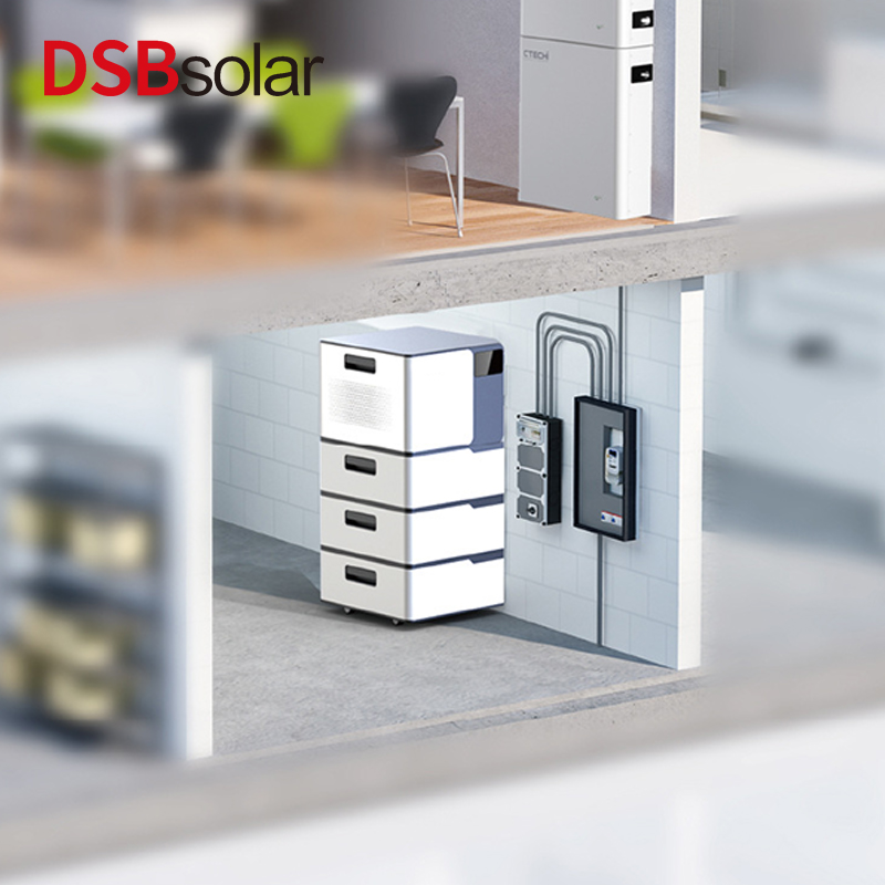 DSBsolar 15 Kwh Stacked Household Energy Storage Power System 5Kw Off-Grid Solar Photovoltaic Power Generation
