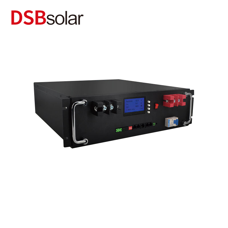 DSBsolar 51.2V100Ah Rackmount Energy Storage System Lithium Iron Phosphate Battery Solar Photovoltaic Communication Base Station Battery Pack
