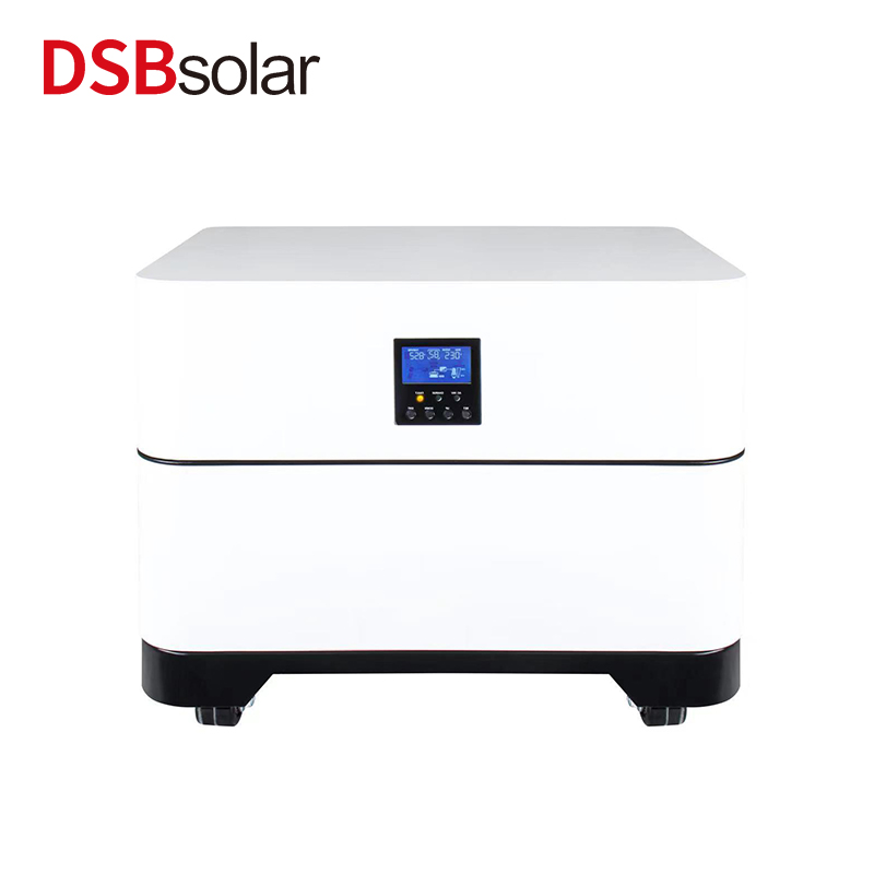DSBsolar Stacked Lithium Energy Storage Battery Home Lithium Iron Phosphate Battery Pack Energy Storage System Can Move Module Power Reverse Control