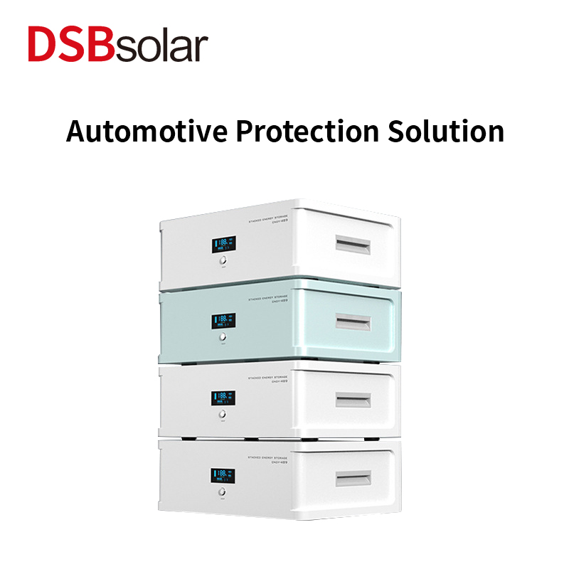 DSBsolar 5Kwh Stacked Home Energy Storage Photovoltaic Power Generation System Lithium Iron Phosphate Energy Storage Power Supply