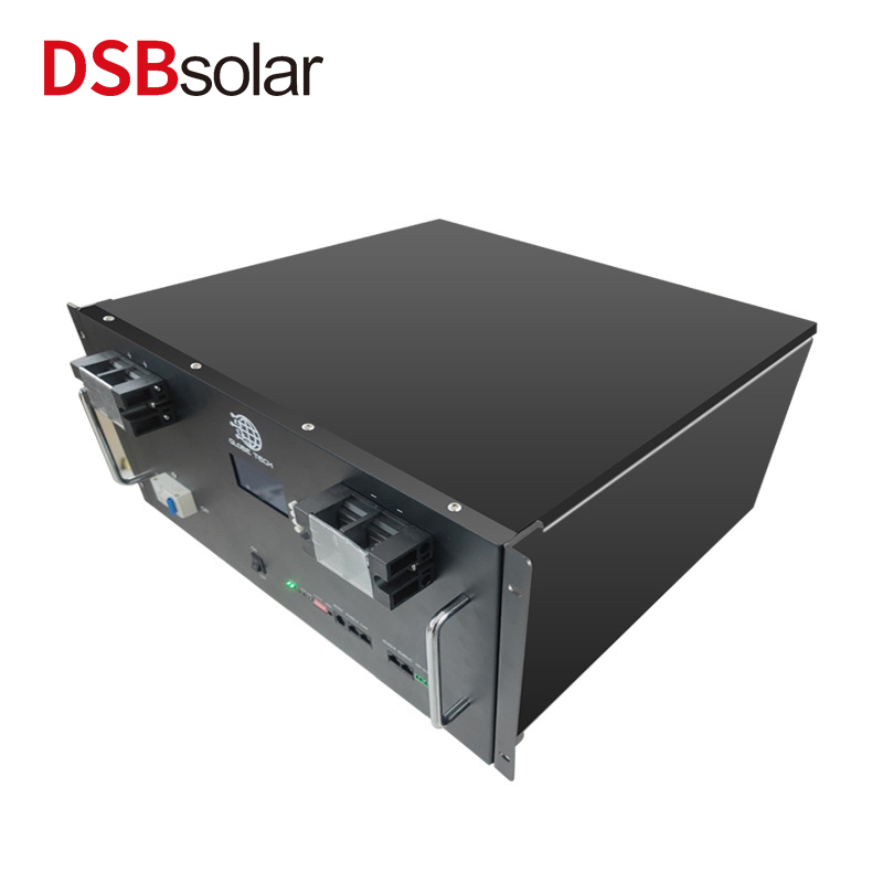 DSBsolar 48V51.2V100Ah200Ah Lithium Iron Phosphate Rack Solar Photovoltaic Energy Storage Large Capacity Lithium Battery