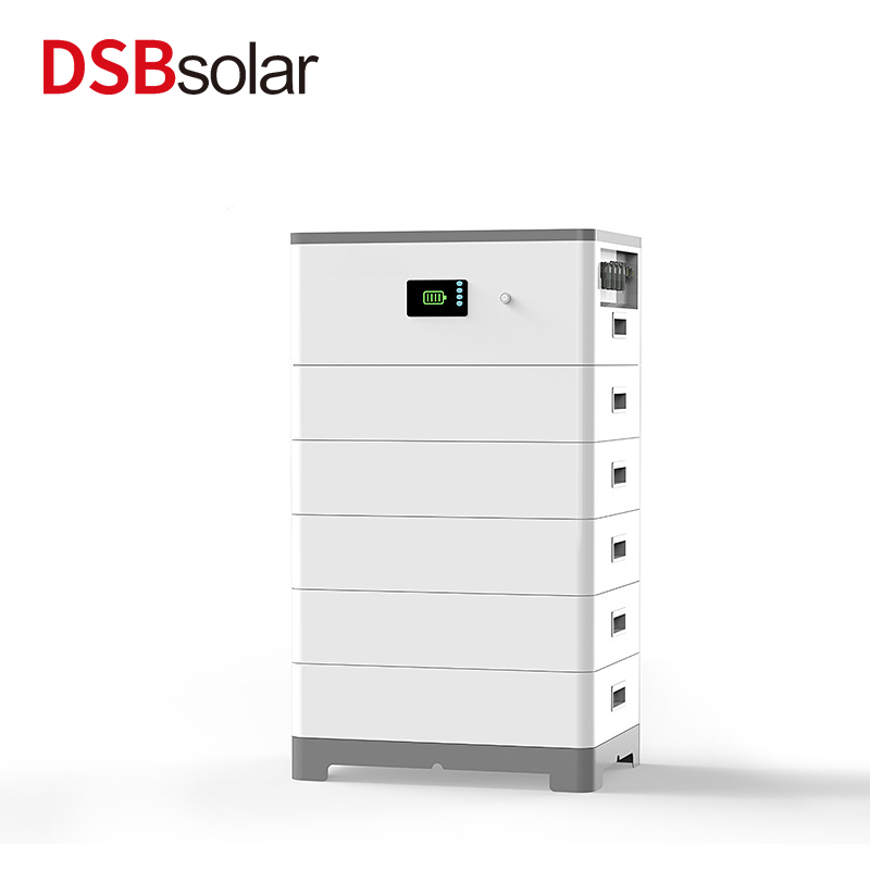 DSBsolar 15Kwh High Voltage Stacked Home Energy Storage Photovoltaic Power Generation System Lithium Iron Phosphate Energy Storage Power Supply