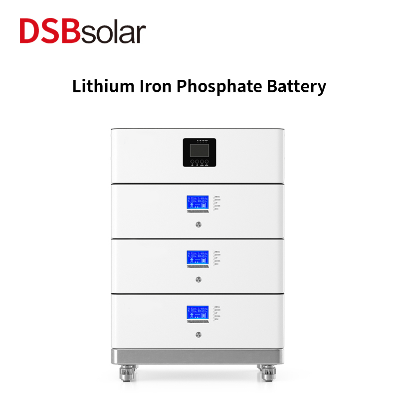 DSBsolar Stacked Lithium Iron Phosphate Battery Home Energy Storage Power Plant 15Kwh Solar Energy Storage System
