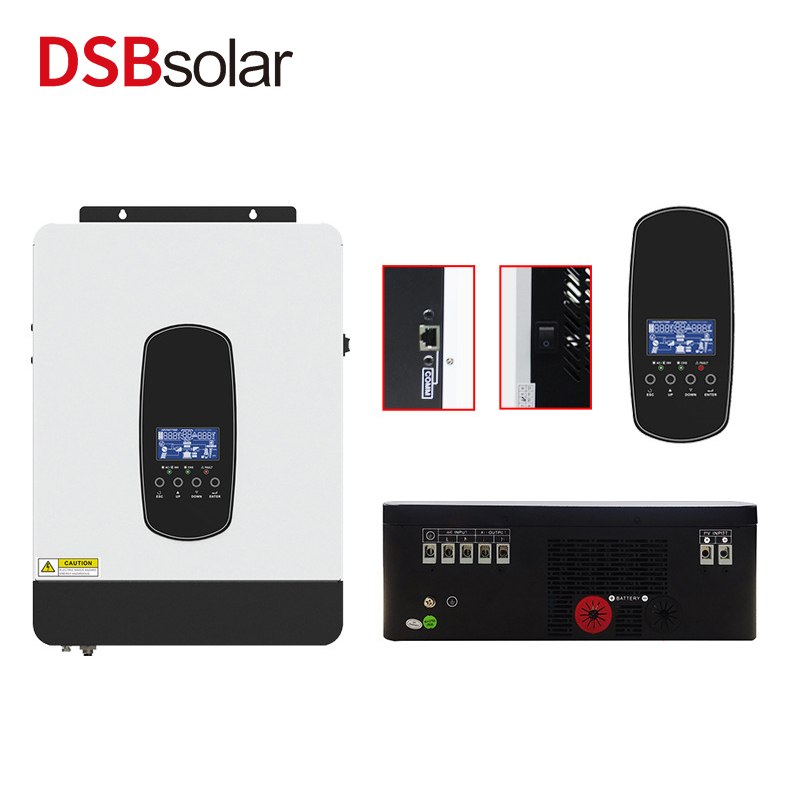 DSBsolar MPPT High Power Pv Inverter 7Kw110A Pure Sine Wave Reverse Control All-In-One Off-Grid Solar Inverter