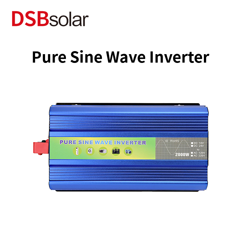 DSBsolar Inverter 500W4000W12 To 220V Vehicle Pure Solar Pv Pure Sine Wave Inverter OEM