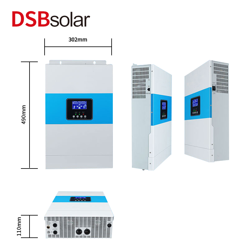 DSBsolar 48V Home Energy Storage Solar Inverter Custom 5.5Kw Photovoltaic High Frequency Off-Grid Reverse Control One Somatomachine