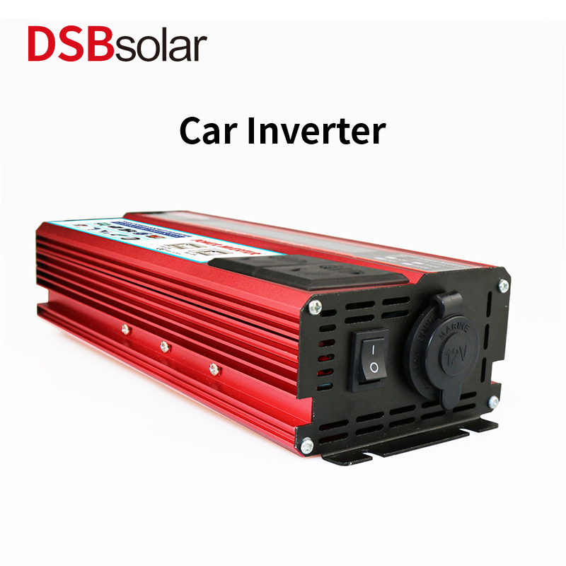 DSBsolar 2000W Inverter Car Inverter Solar Pv Inverter Power Converter With 4 Usb Fast Charge