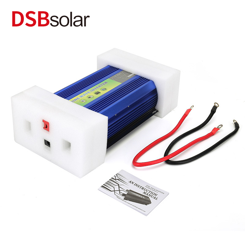 DSBsolar Inverter 500W4000W12 To 220V Vehicle Pure Solar Pv Pure Sine Wave Inverter OEM