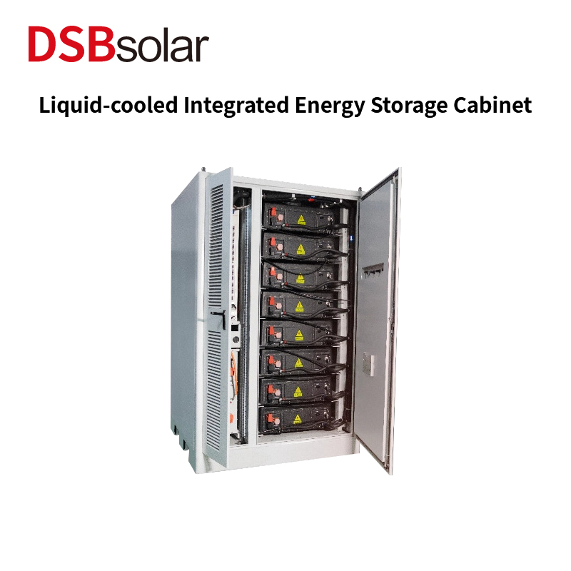 DSBsolar Customized Industrial Commercial Energy Storage System Liquid Cooled Cabinet 100Kw/215Kwh Battery System Storage Tank