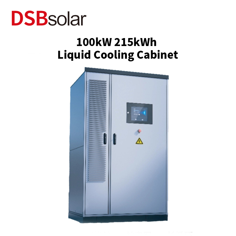 DSBsolar Customized Industrial Commercial Energy Storage System Liquid Cooled Cabinet 100Kw/215Kwh Battery System Storage Tank