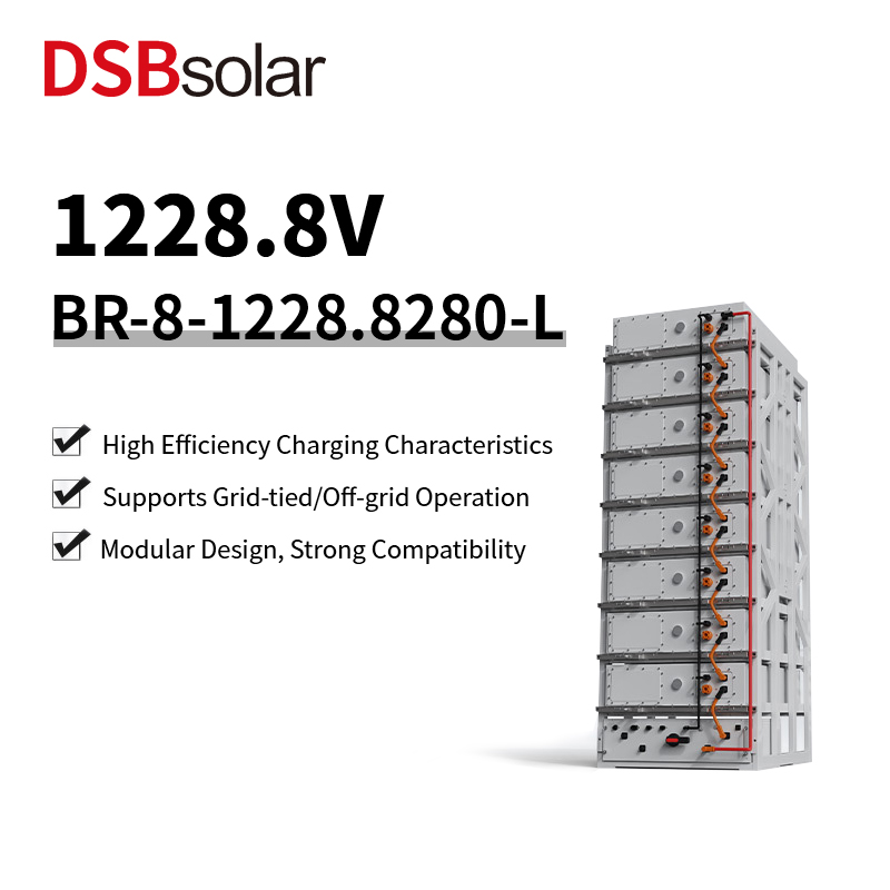 DSBsolar Liquid Cooled Battery Box 1228.8V344Kwh Power Storage Battery System Storage Cabinet
