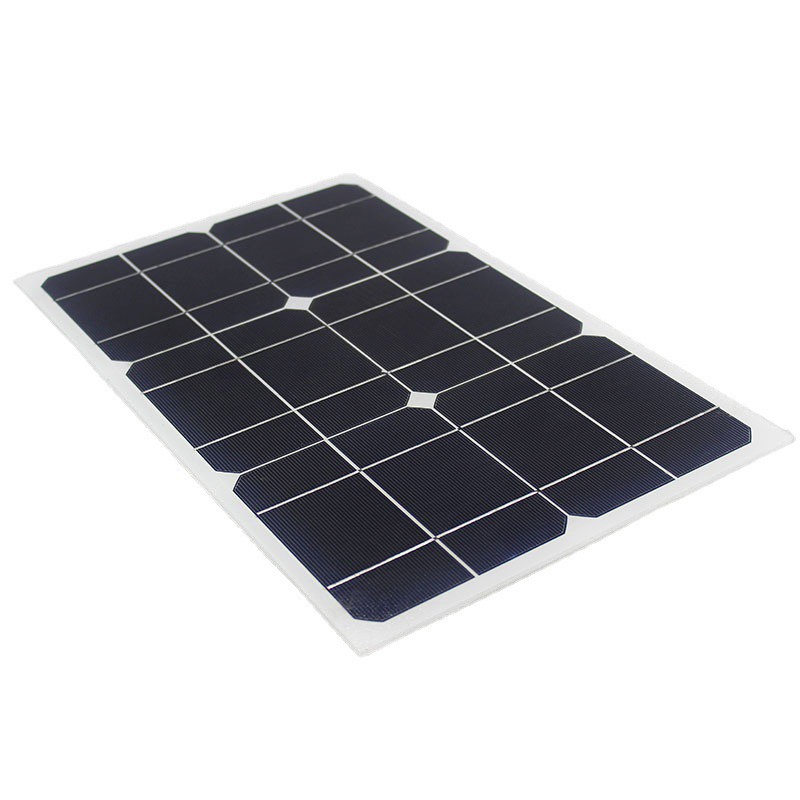 DSBsolar Solar single crystal flexible PET frosted laminated photovoltaic panel 30W outdoor folding pack battery module power generation panel
