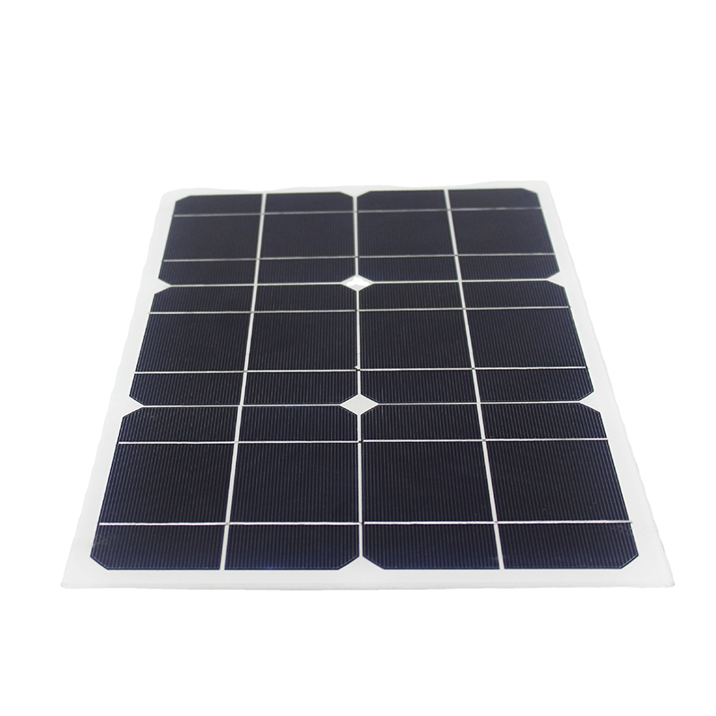 DSBsolar Solar single crystal flexible PET frosted laminated photovoltaic panel 30W outdoor folding pack battery module power generation panel