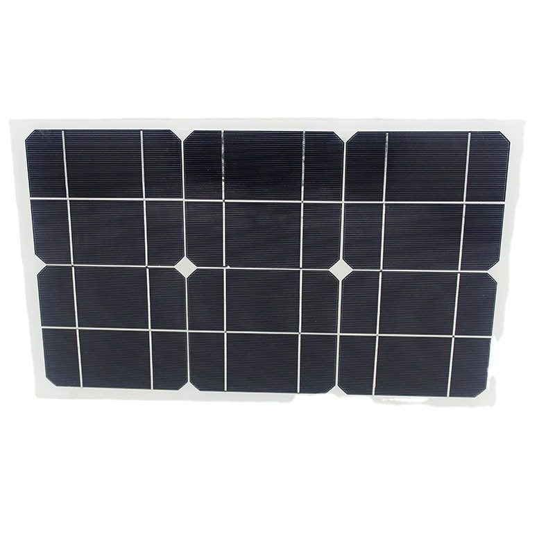 DSBsolar Solar single crystal flexible PET frosted laminated photovoltaic panel 30W outdoor folding pack battery module power generation panel