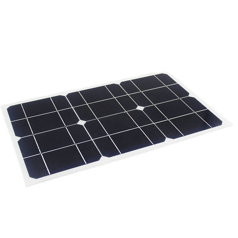 DSBsolar Solar single crystal flexible PET frosted laminated photovoltaic panel 30W outdoor folding pack battery module power generation panel