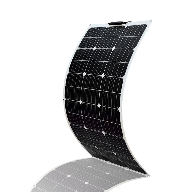 DSBsolar Folding pack type 100W semi-flexible solar photovoltaic panels for motorhomes and yachts
